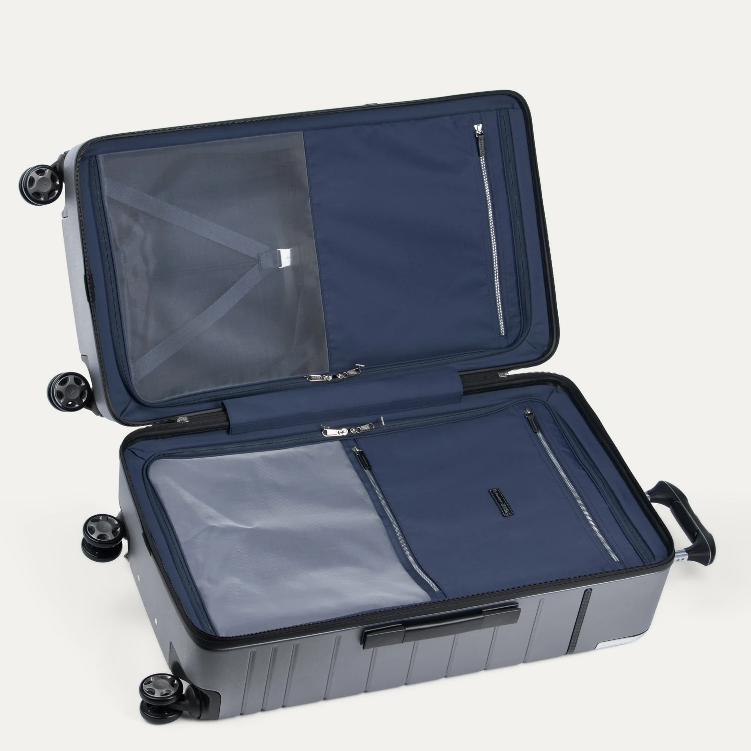 Travelpro® x Travel + Leisure Large Check-in Spinner and Drop-Bottom Weekender Bag Luggage Set - Image 16
